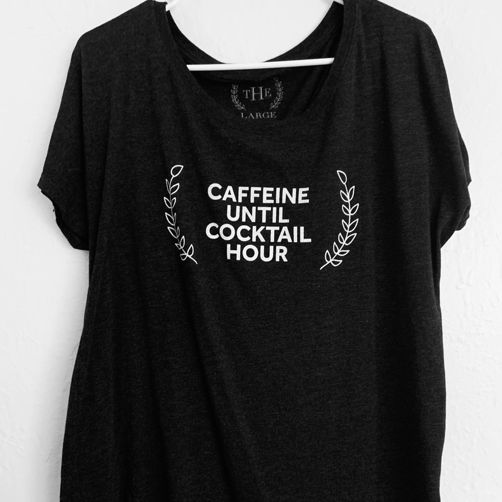 The Home Edit Merch T shirt Dark Heather Gray Large EUC
